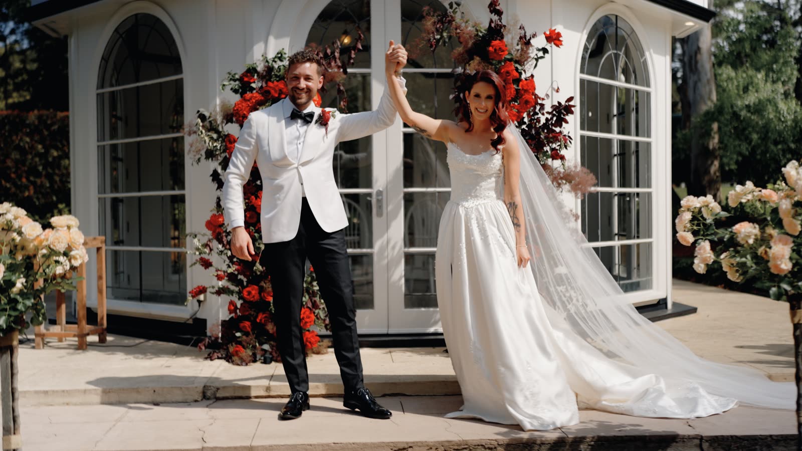 Sarah and James wedding film at Kalinya Estate